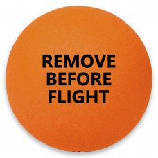 (50 Pack) Coolballs Orange Aviation Static Wick Safety Cover Protector Antenna Balls "Remove Before Flight" 